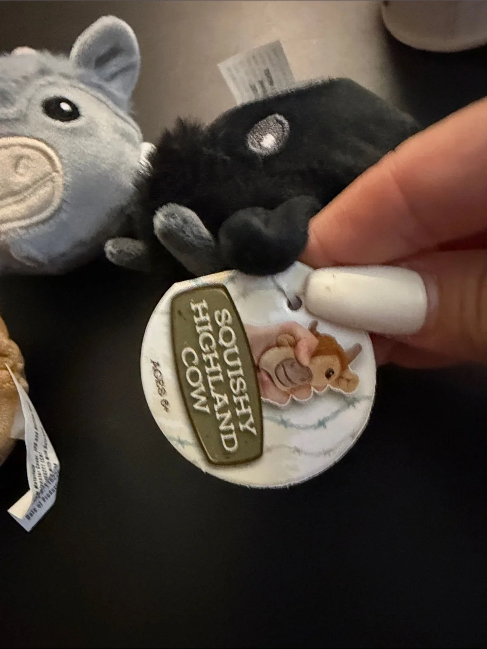 Squishy Highland cow stressball